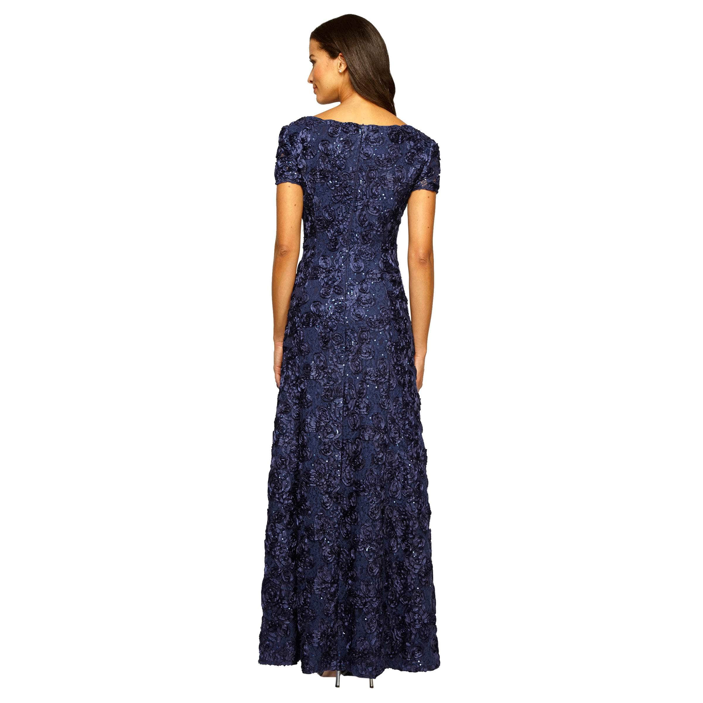 Alex Evenings 112788 - Soutache Lace A-Line Gown - Image 8