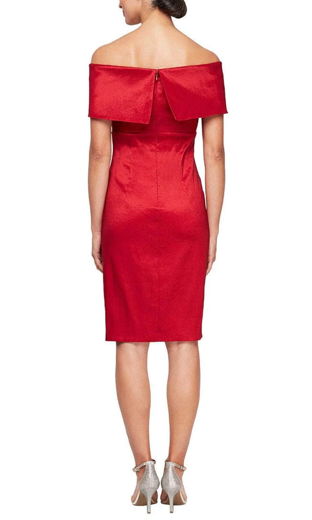Alex Evenings 8266685 - Embellished Fitted Cocktail Dress - Image 2