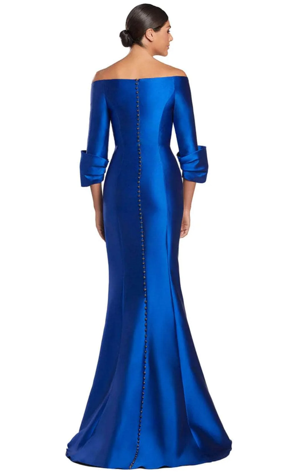 Alexander by Daymor 2060F24 - Pleated Mermaid Evening Gown - Image 5