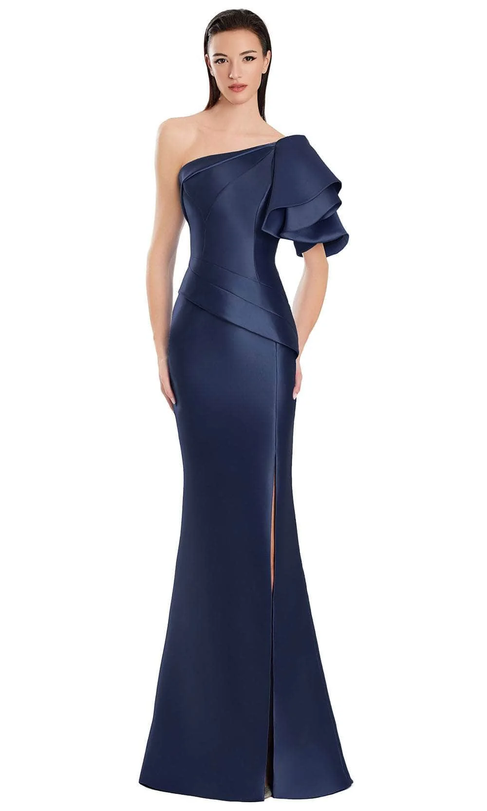Alexander by Daymor 3051S25 - Short Flutter Sleeve Mermaid Dress - Image 7