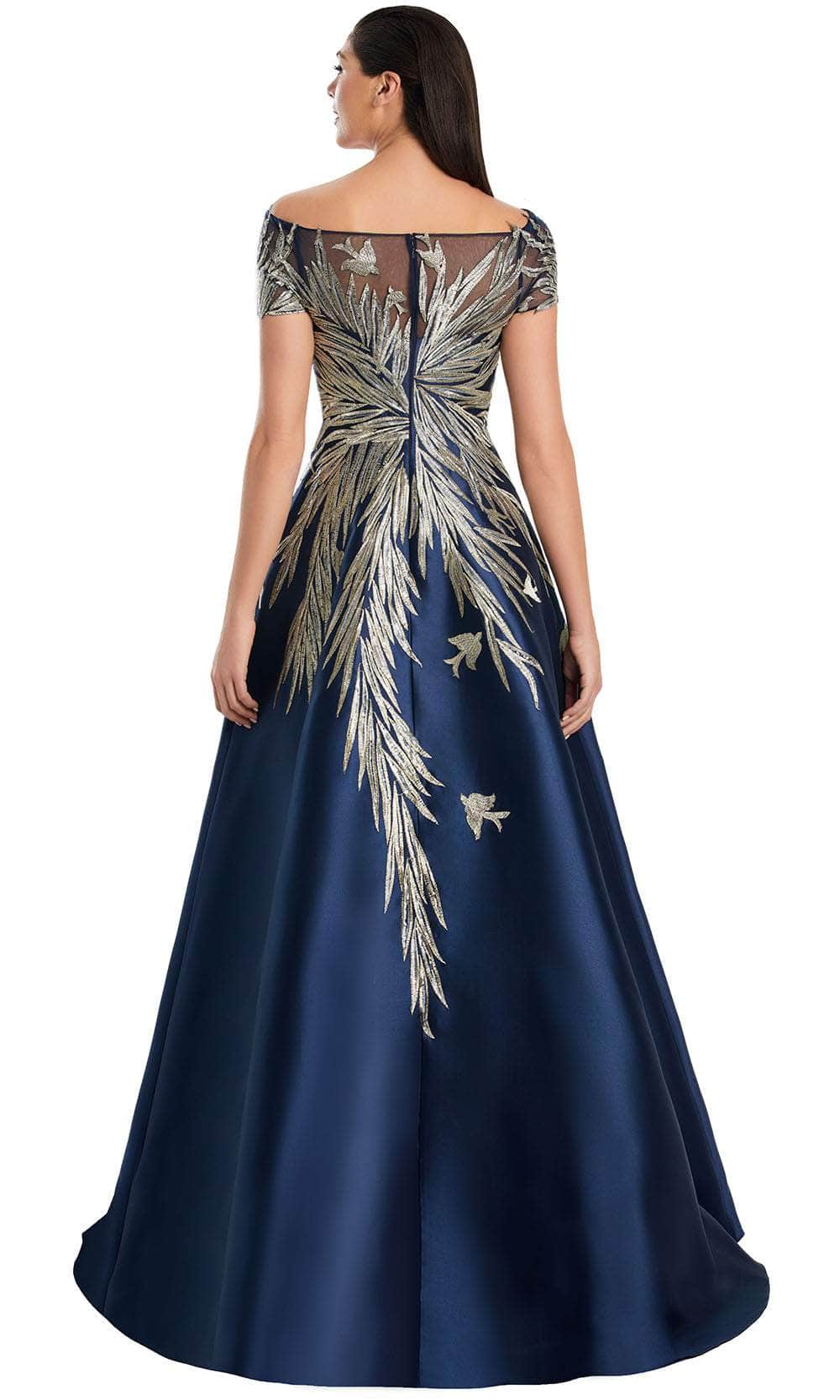 Alexander by Daymor 3096S25 - Elegant A-Line Embroidered Dress - Image 6