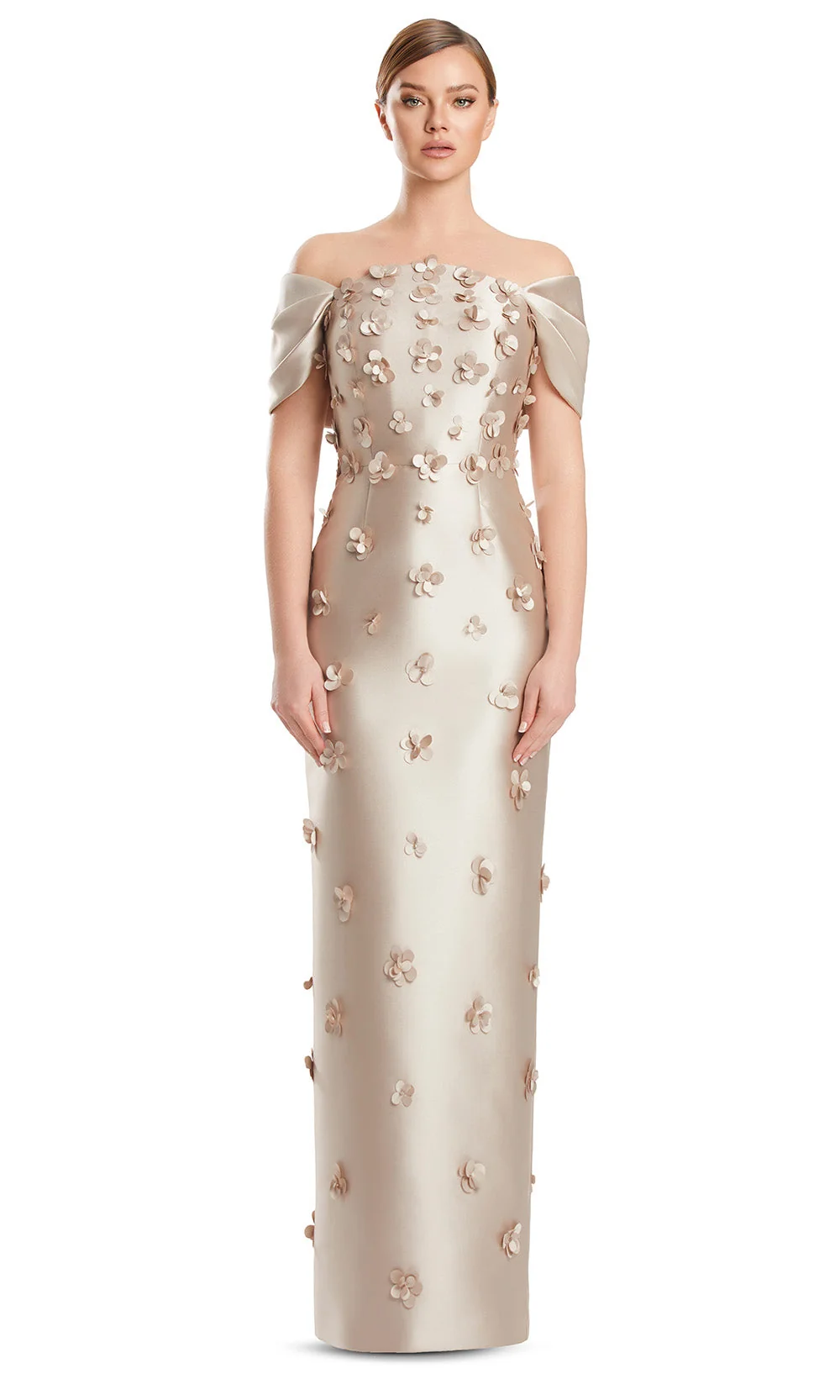 Alexander by Daymor 3220S26 - Floral Detail Evening Dress - Image 11