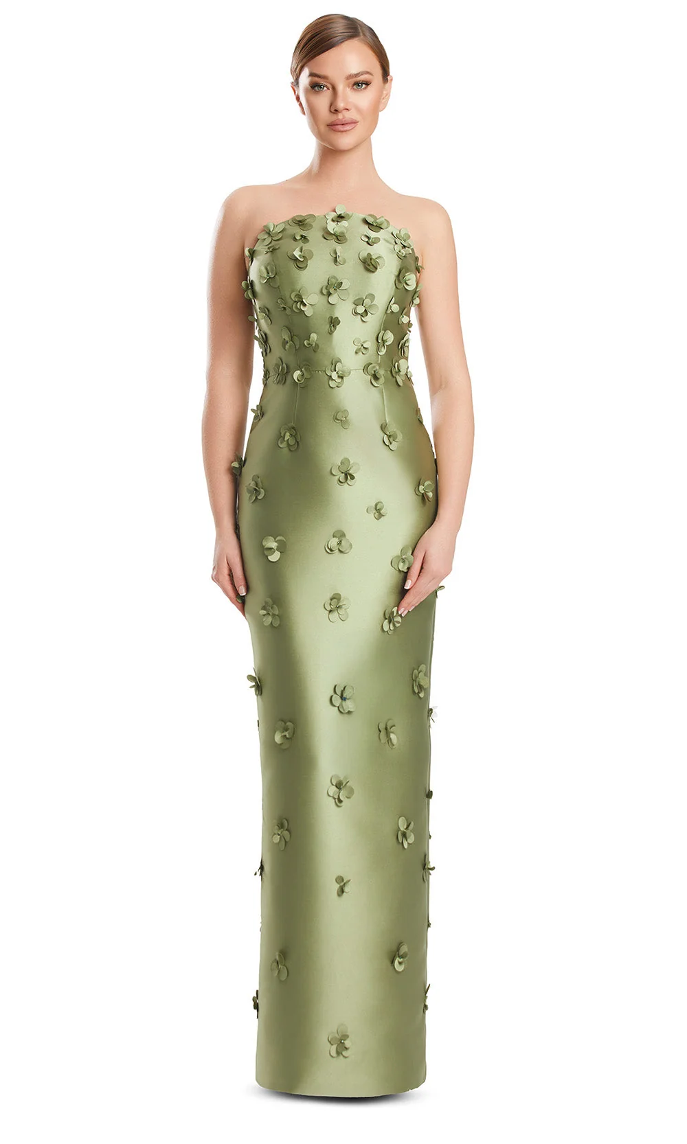 Alexander by Daymor 3220S26 - Floral Detail Evening Dress - Image 3