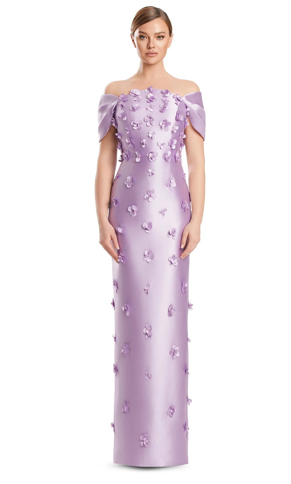 Alexander by Daymor 3220S26 - Floral Detail Evening Dress - Image 6