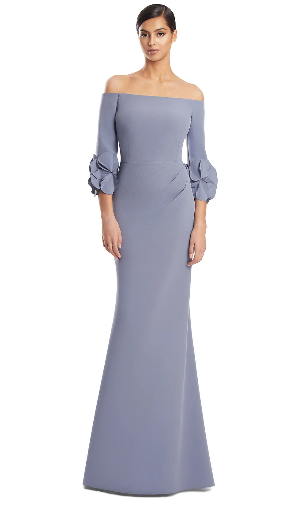 Alexander by Daymor 3251S26 - Long Sleeve Crepe Dress