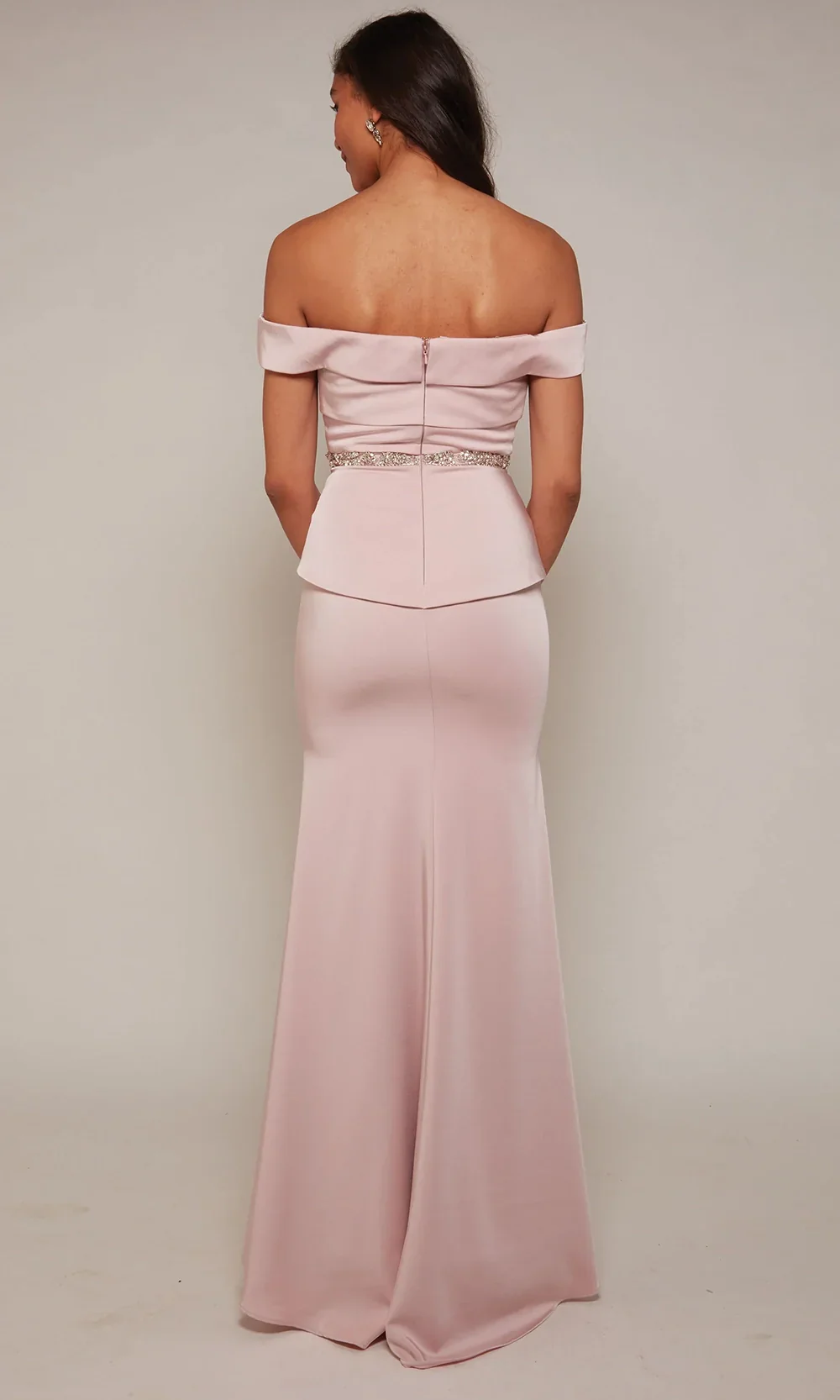 Alyce Paris 27610 - Off Shoulder Gown with Embellished Waist - Image 5