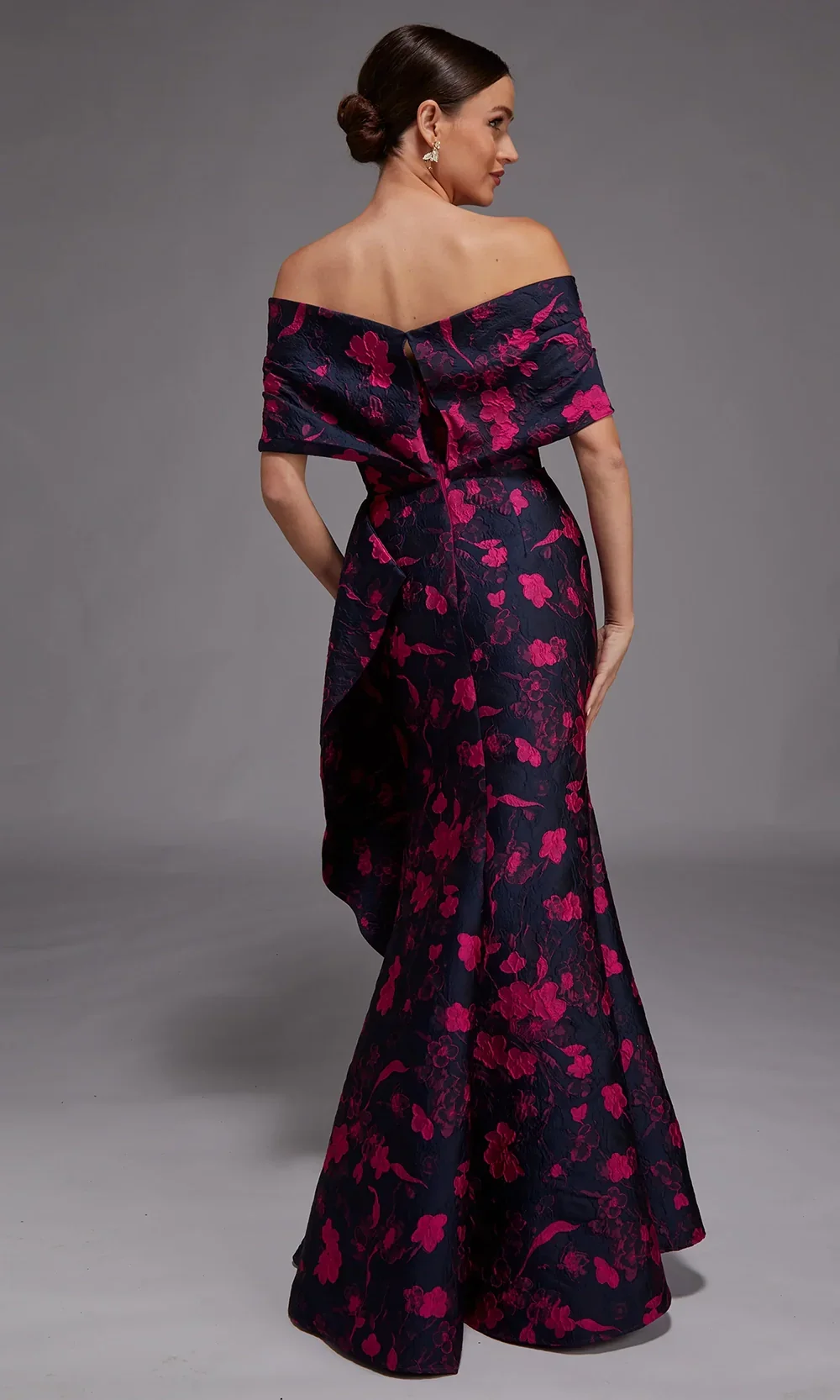 Alyce Paris 27832 - Elegant Wrapped Bodice Evening Dress - Image 2