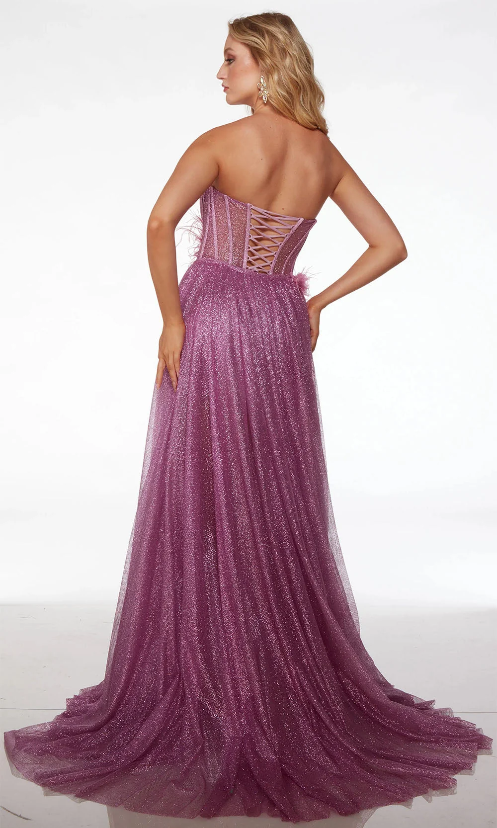 Alyce Paris 61523 - Overskirt Sweetheart Evening Dress - Image 2