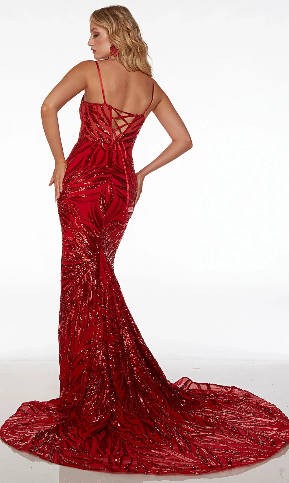 Alyce Paris 61565 - Scoop Fitted Evening Dress - Image 6