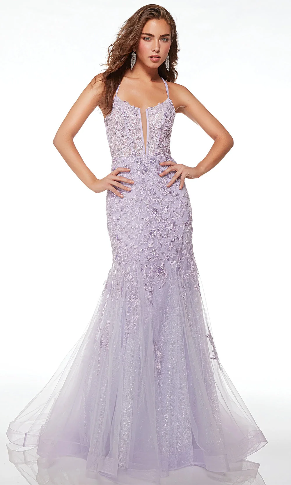 Alyce Paris 61640 - Corset Double Strap Prom Gown - Image 5