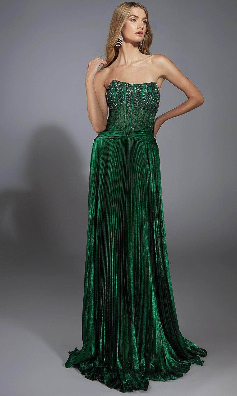 Alyce Paris 61789 - Strapless Corset Gown - Image 3