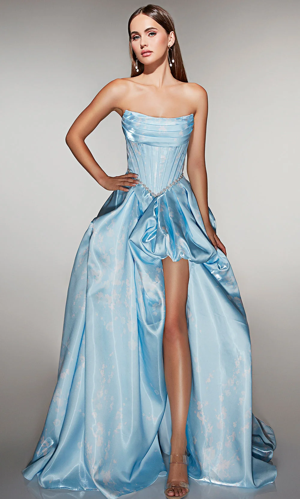 Alyce Paris 61989 - Dramatic Overskirt Formal Gown - Image 6