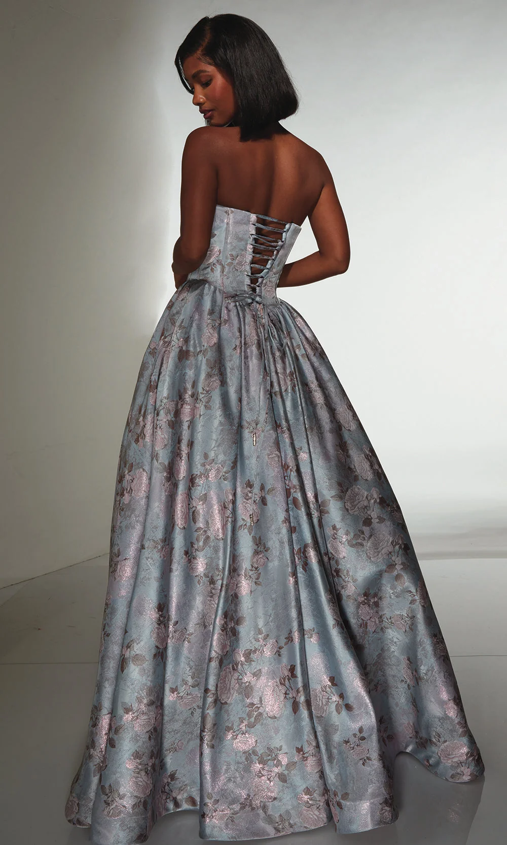 Alyce Paris 62181 - Strapless Corset Formal Dress - Image 2