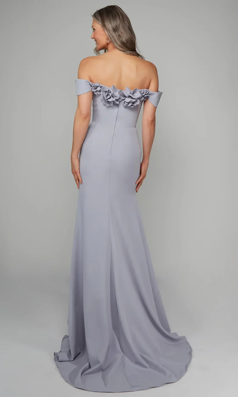 Alyce Paris 7062 - Fitted 3D Floral Sweetheart Gown - Image 10