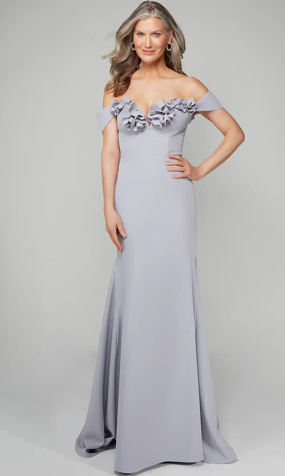 Alyce Paris 7062 - Fitted 3D Floral Sweetheart Gown - Image 9