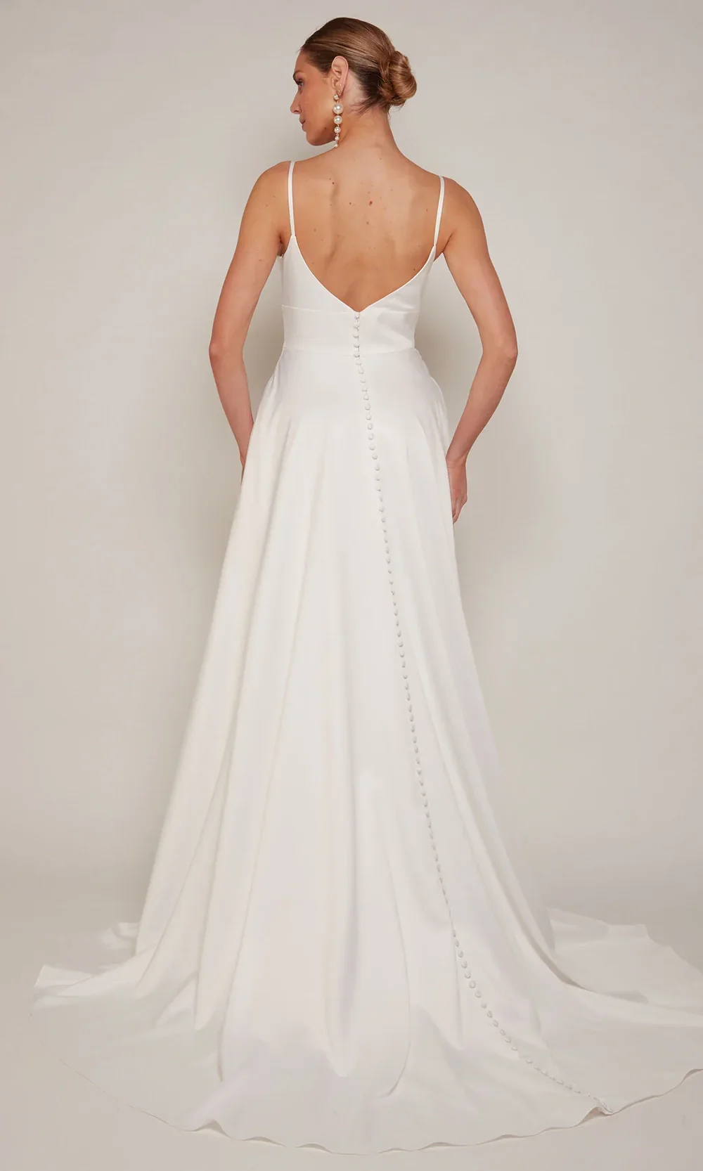 Alyce Paris 7095 - A-line Silhouette Sleeveless Bridal Gown - Image 2