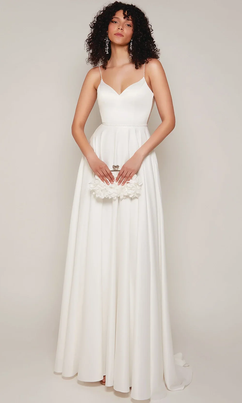 Alyce Paris 7099 - Illusion Scoop Back Embellished Bridal Dress - Image 3