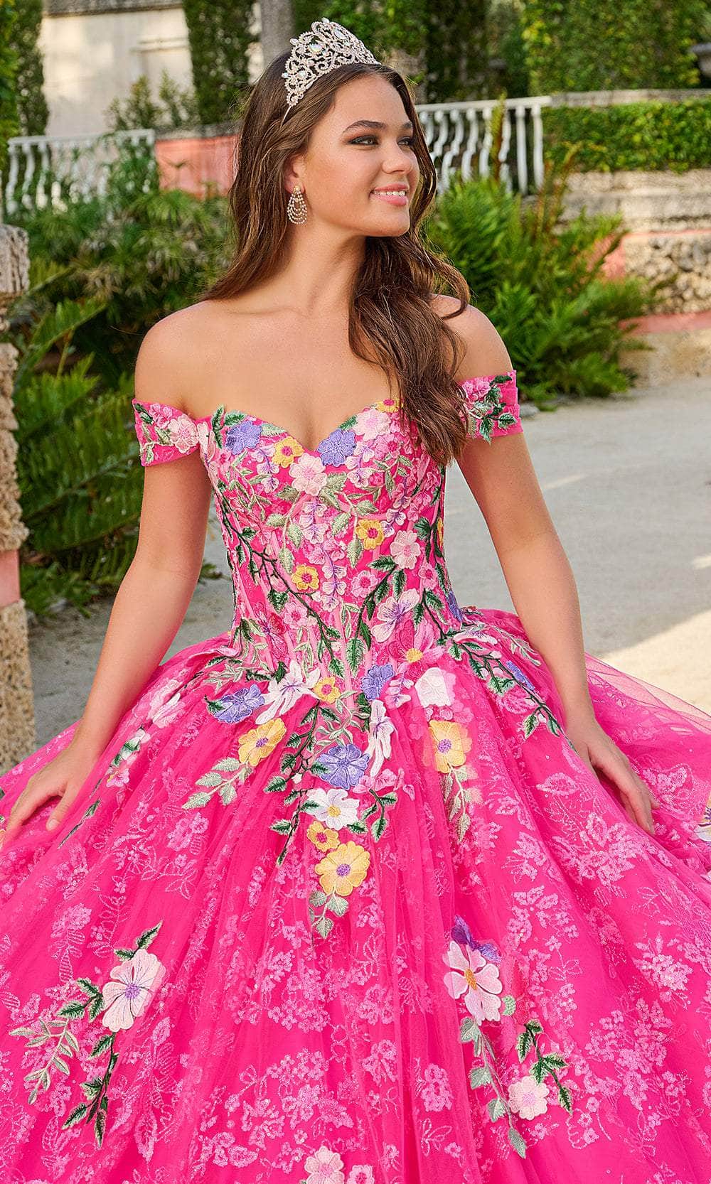 Amarra 54200 - Embroidered Ballgown - Image 9