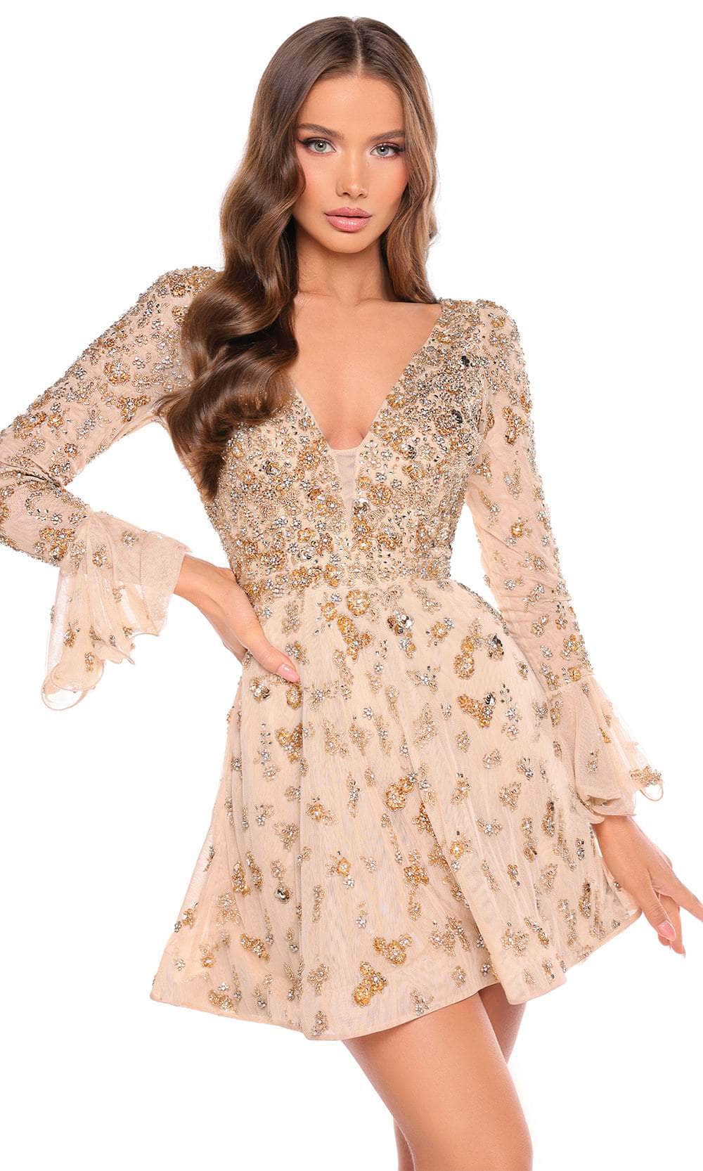 Amarra 88032 - A-Line Cocktail Dress - Image 4