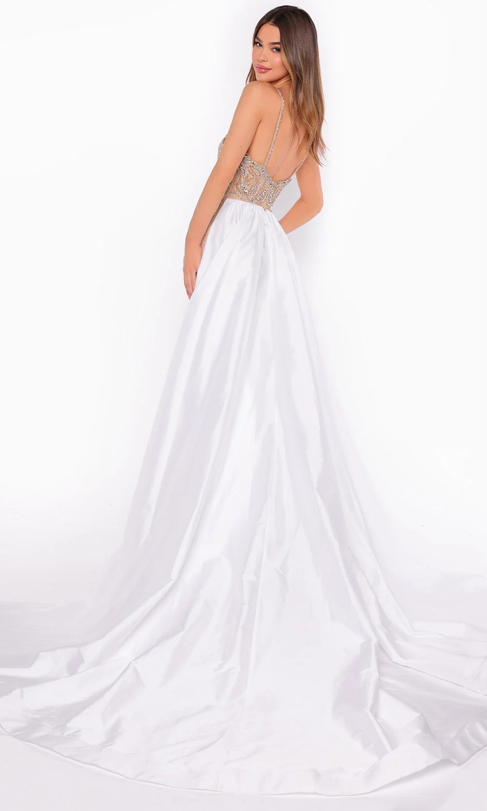 Amarra 88087 - Sweetheart Embellished Prom Gown - Image 2