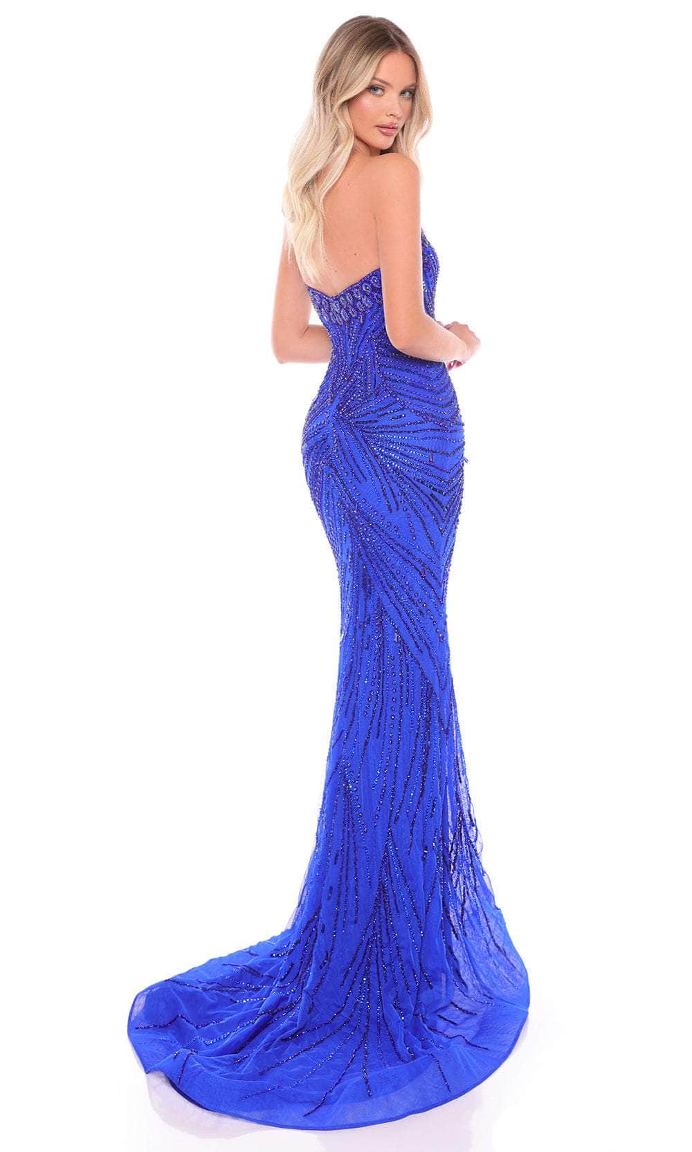 Amarra 88095 - Beaded Evening Gown - Image 2