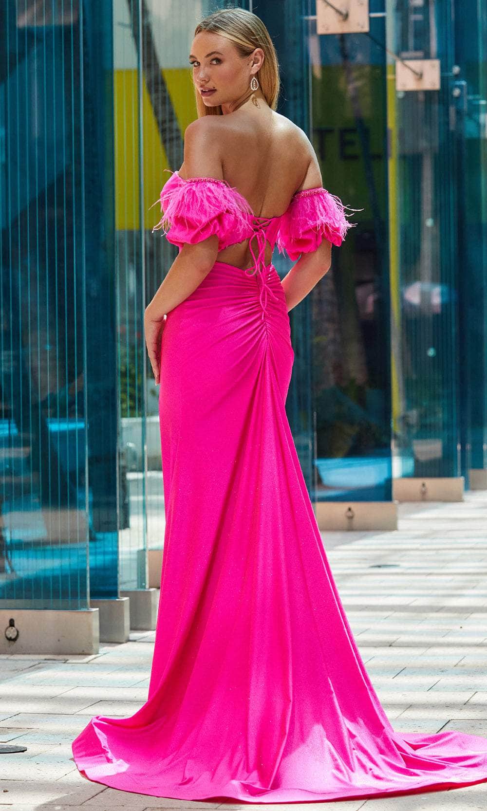 Amarra 88527 - Strapless Gown - Image 2