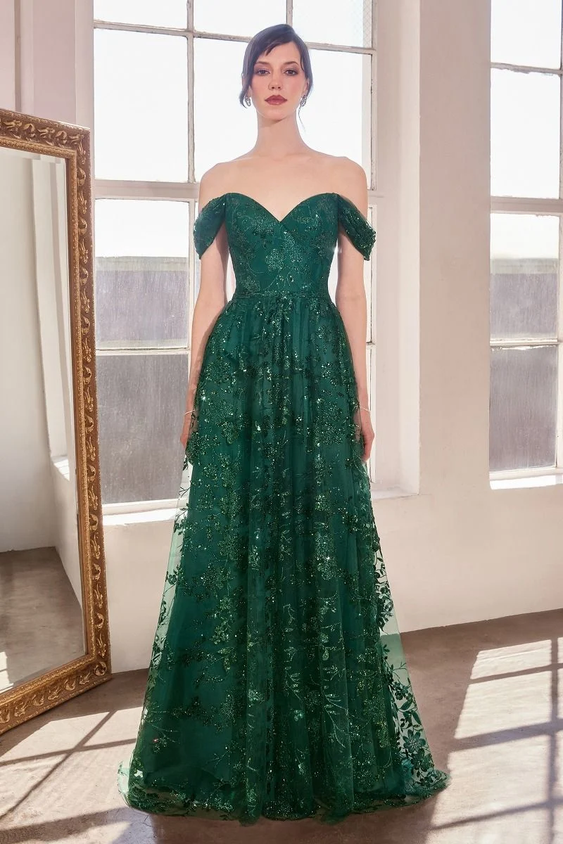Sweetheart Neck Off-Shoulder Evening Dress - Image 4
