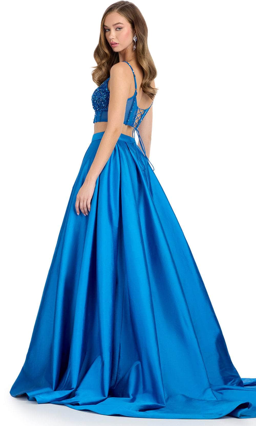 Ashley Lauren 11826 - Two-Piece Beaded Ball Gown - Image 4
