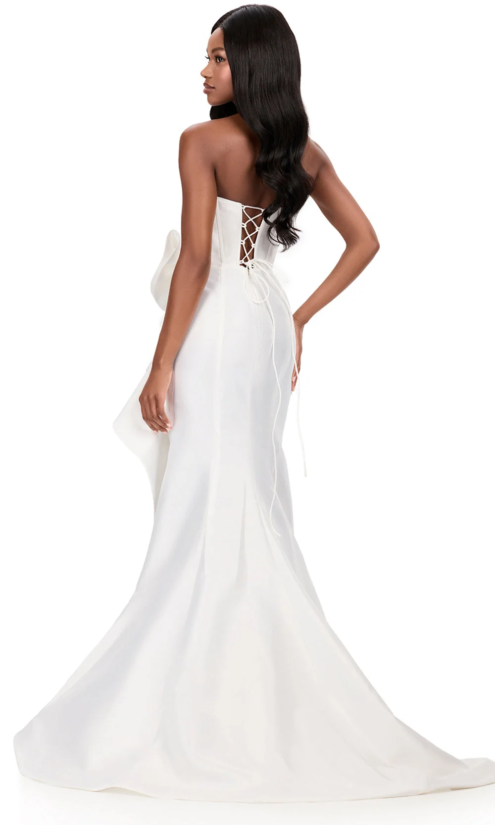 Ashley Lauren 12212 - Strapless Ruffle Dress - Image 18