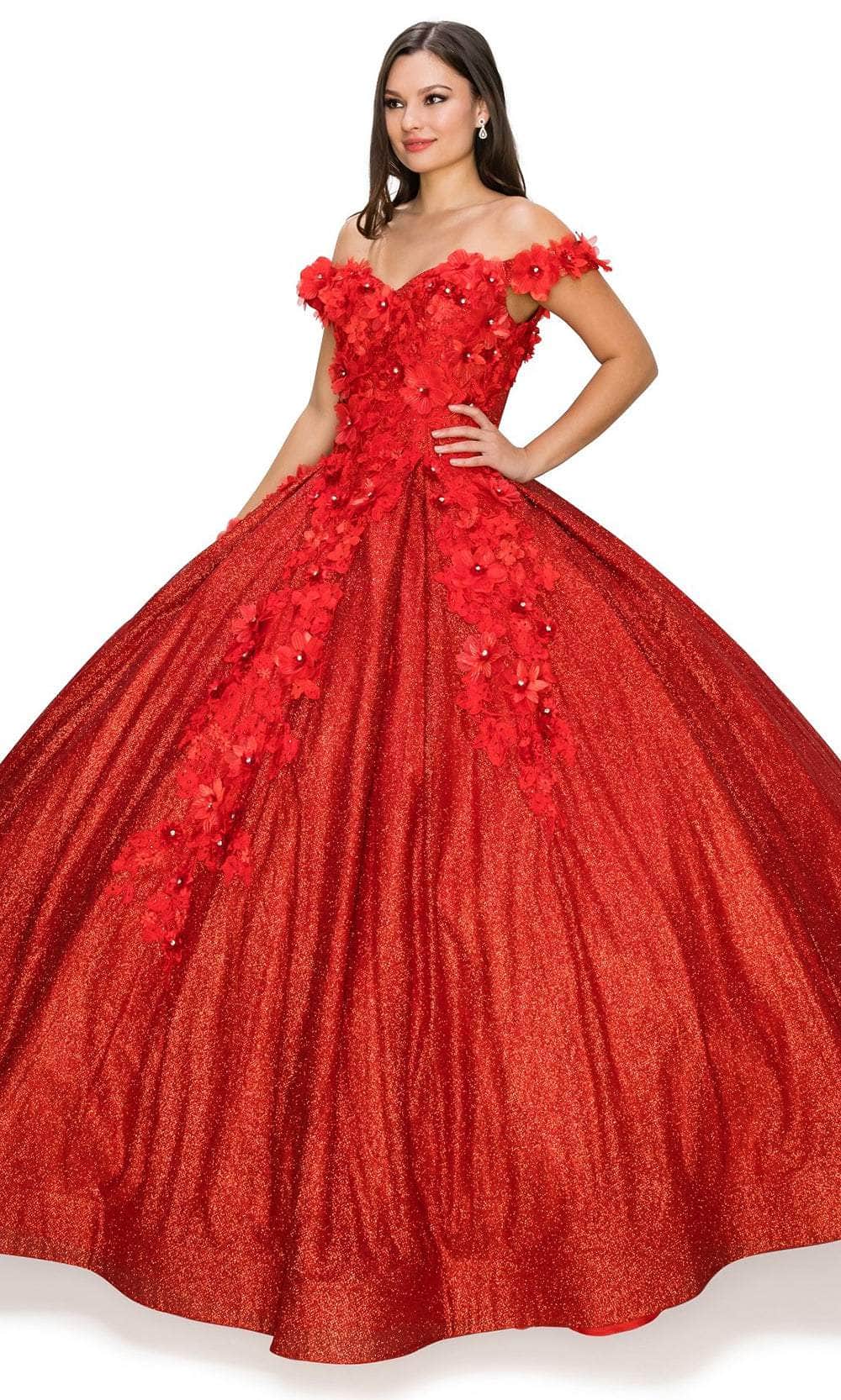 Cinderella Couture 8020J - Embellished Sweetheart Neck Ballgown - Image 24