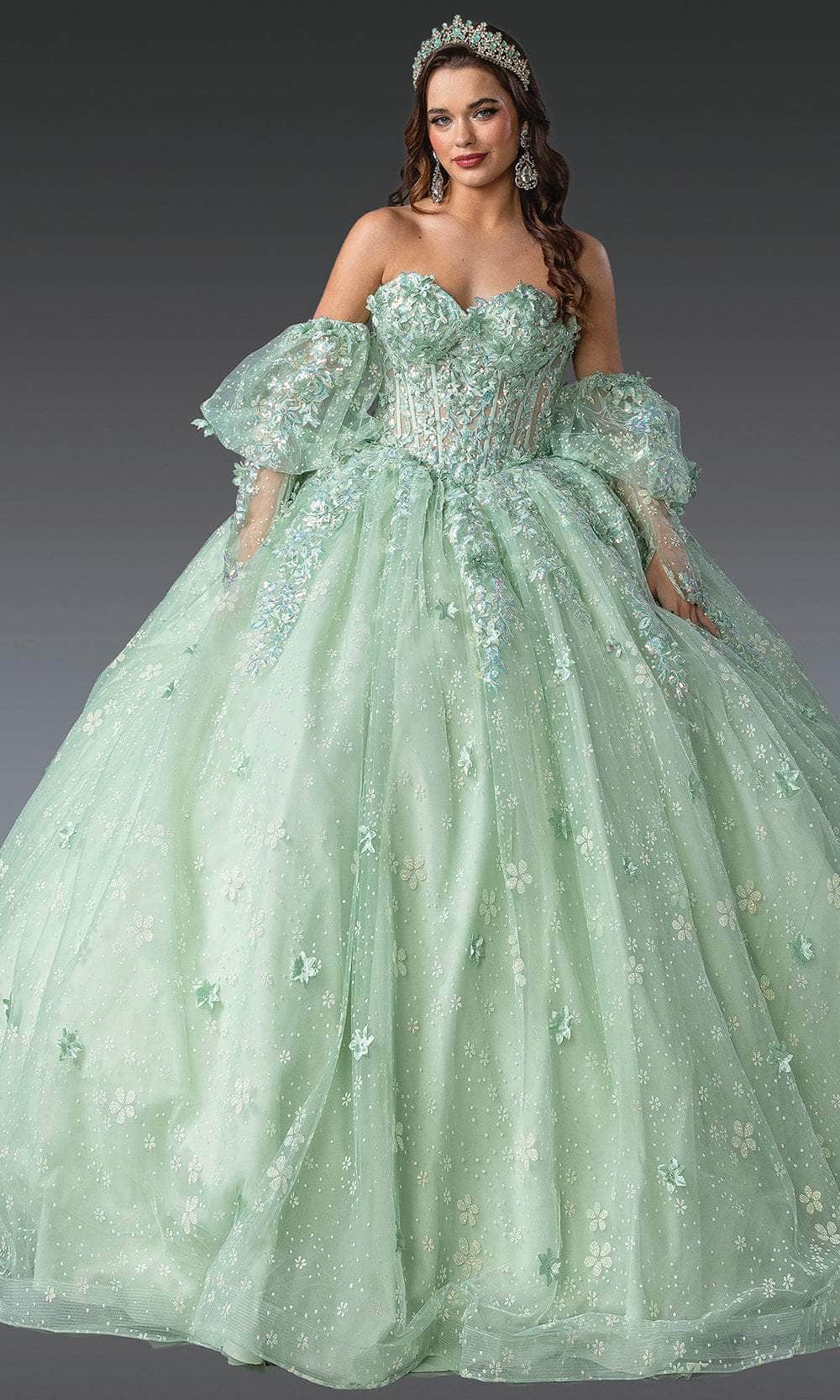 Dancing Queen 1966 - Strapless Sweetheart Quince Gown - Image 3