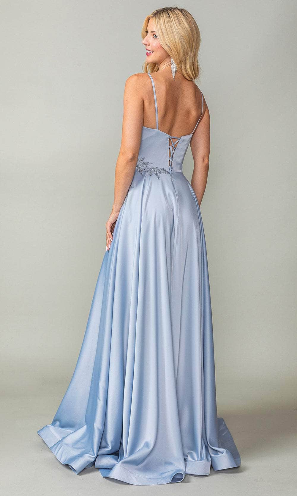 Dancing Queen 4391 - Sweetheart Pleated Prom Dress - Image 5