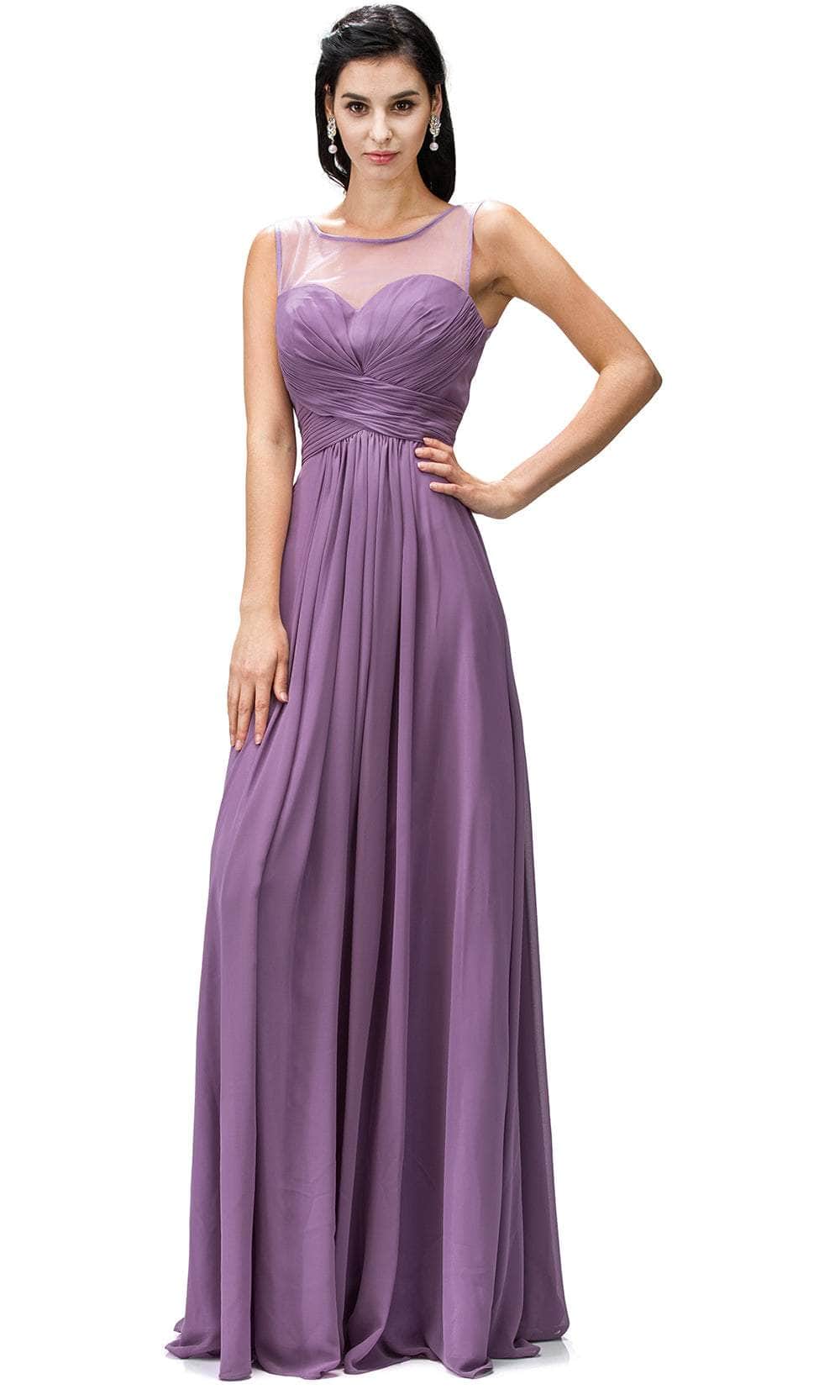 Dancing Queen 9202 - Sleeveless Chiffon Prom Dress - Image 3