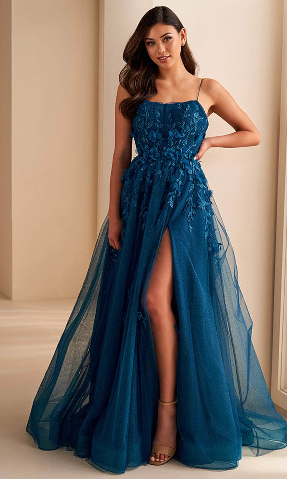 Ellie Wilde EW36222 - Embellished A-Line Prom Gown - Image 2