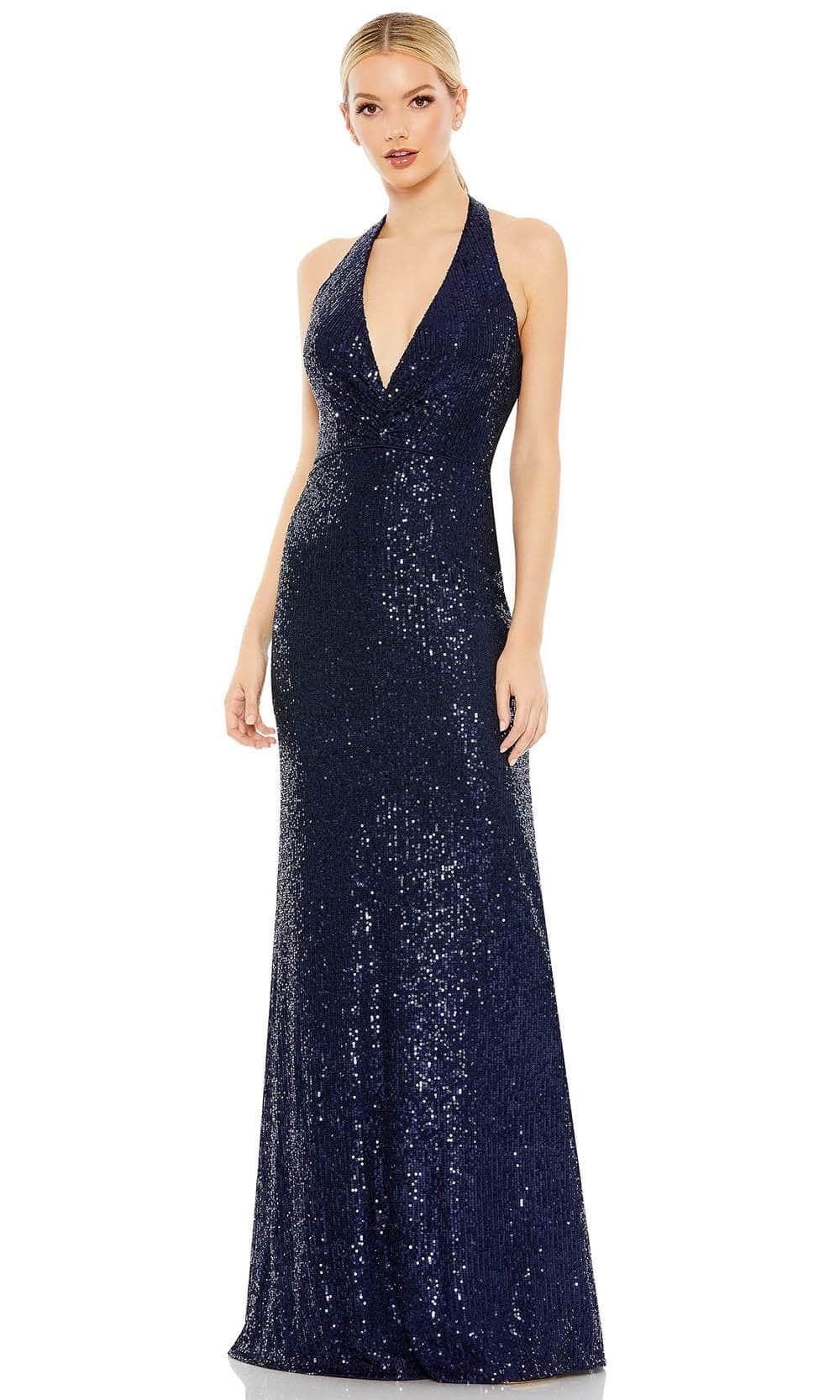 Ieena Duggal A11277 - Sequined Dress - Image 7
