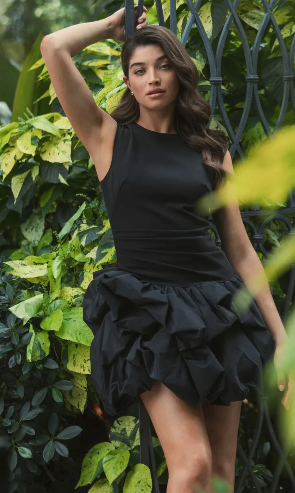 Ieena Duggal 20709 - Bubble Skirt Cocktail Dress - Image 6