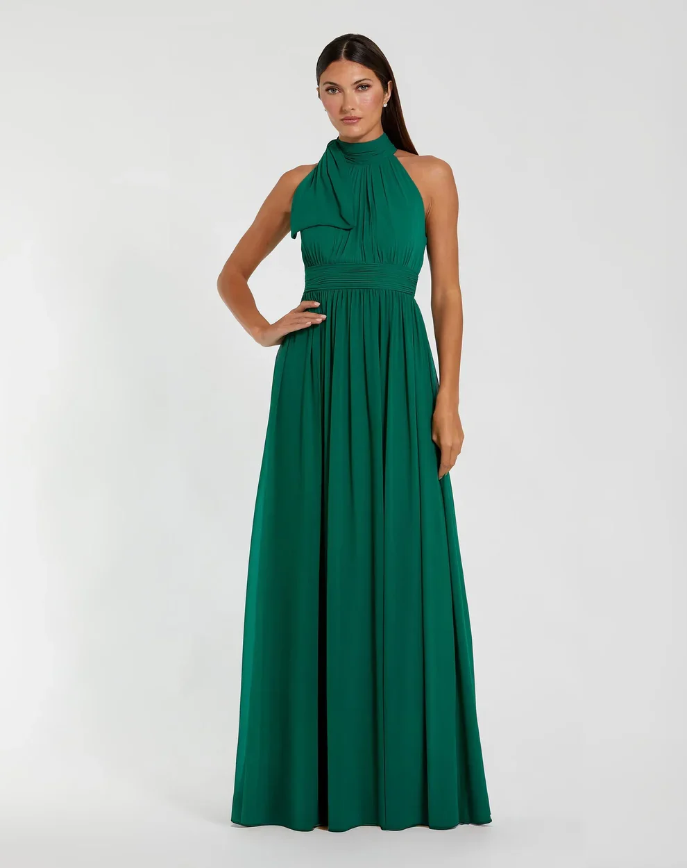 Ieena Duggal 55035 - Halter Prom Gown - Image 10