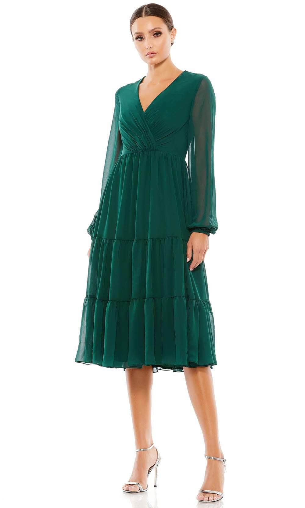 Ieena Duggal 55637 - Ruched Evening Dress - Image 5