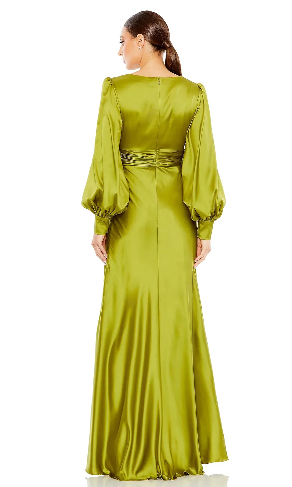 Ieena Duggal 55952 - V-Neck Evening Gown - Image 2