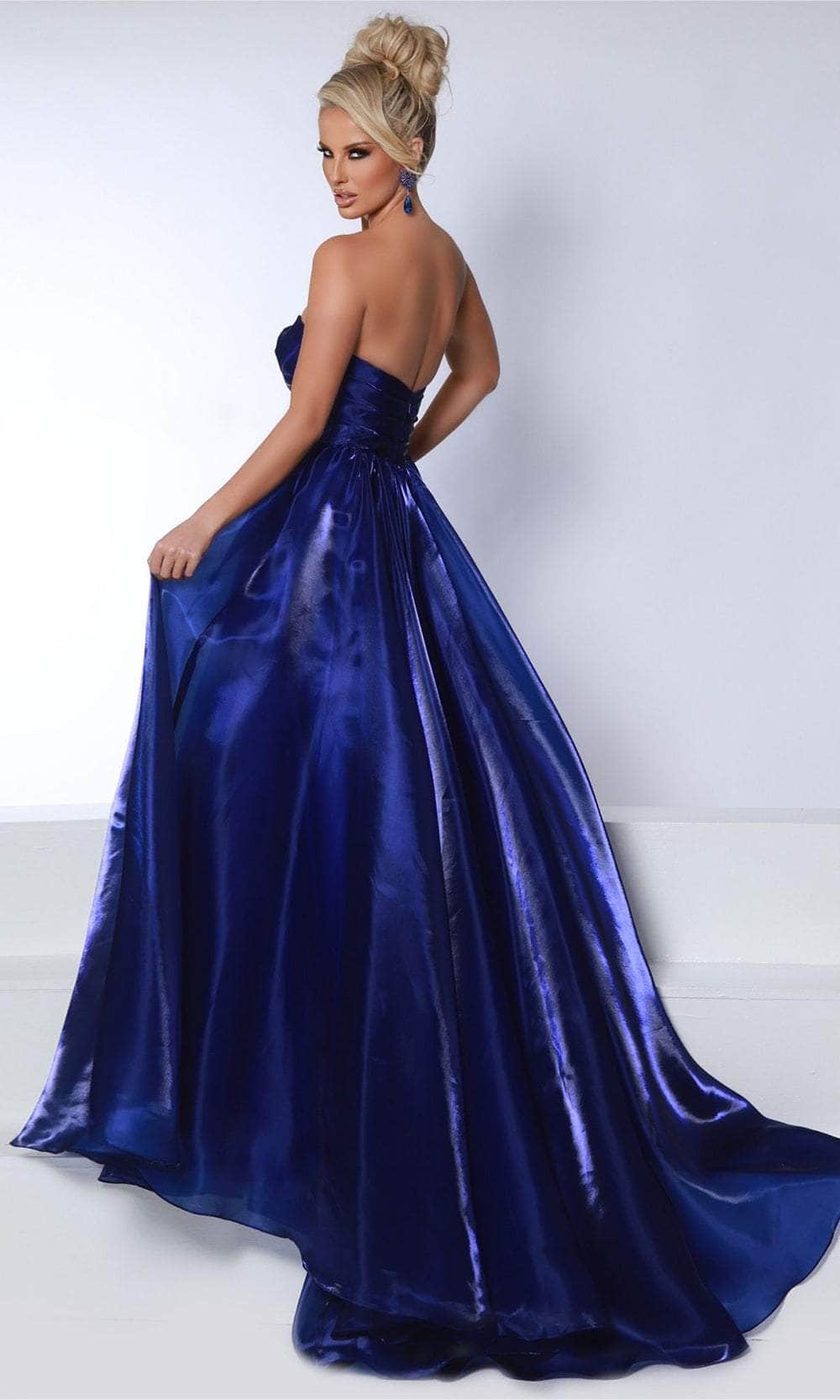 Johnathan Kayne 3102 - Strapless Organza Ballgown - Image 2