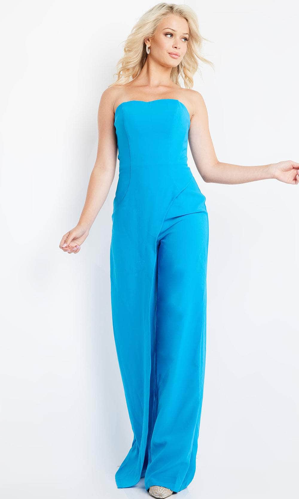 Jovani 23082 - Evening Strapless Jumpsuit - Image 3
