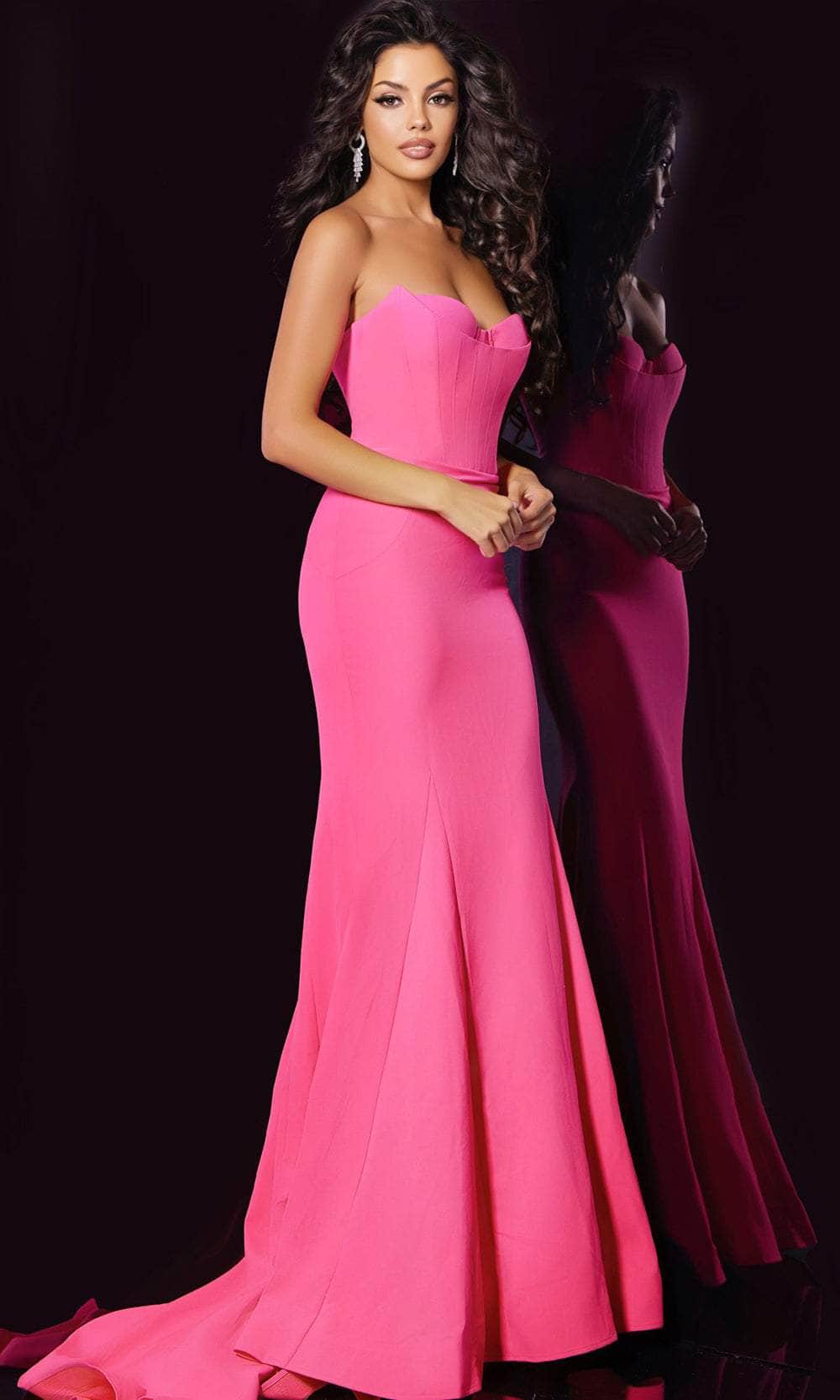 Jovani 38974 - Sweetheart Prom Dress - Image 4