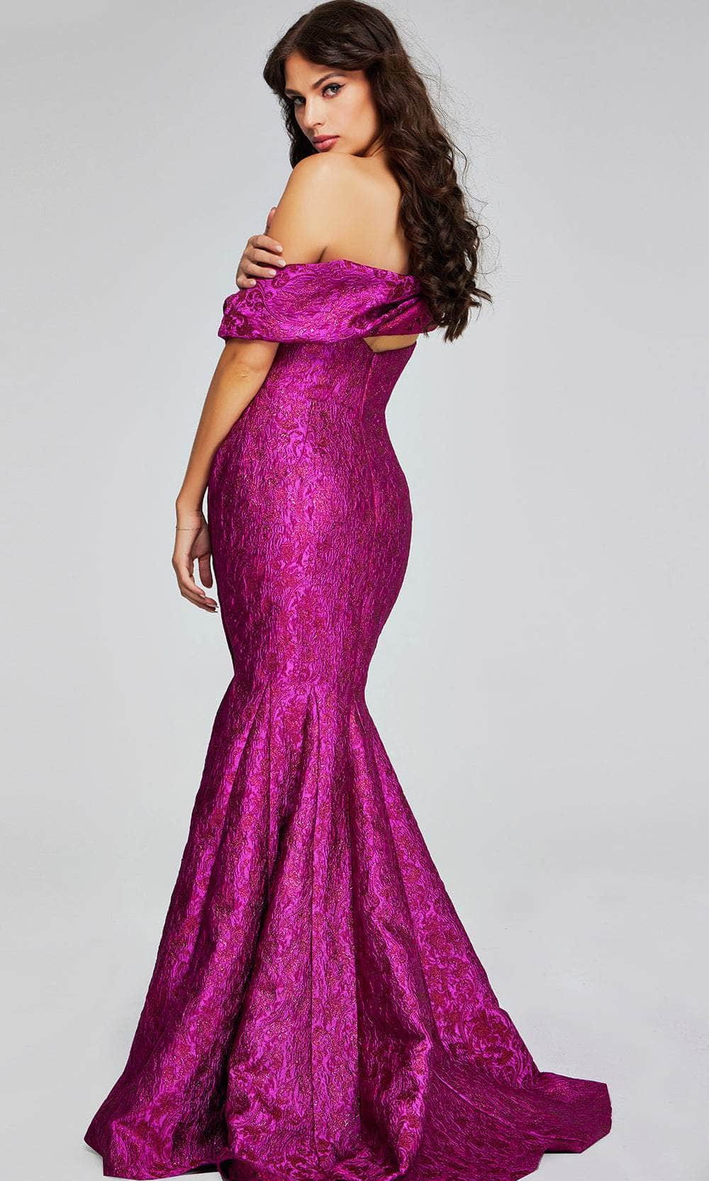 Jovani 39114 - Vibrant Mermaid Evening Gown - Image 3