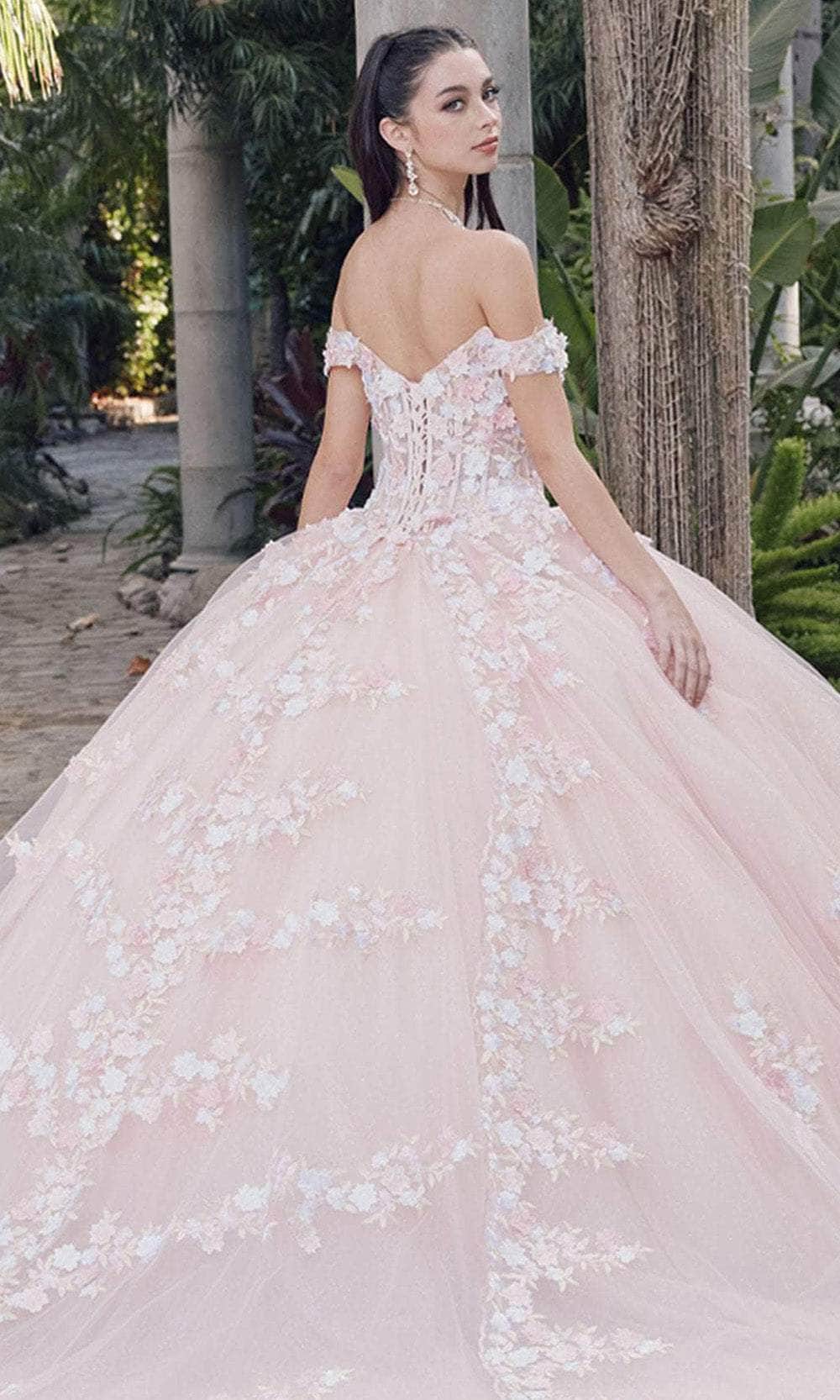 Juliet Dresses JT1460J - Off-Shoulder Sweetheart Neck Ballgown - Image 5