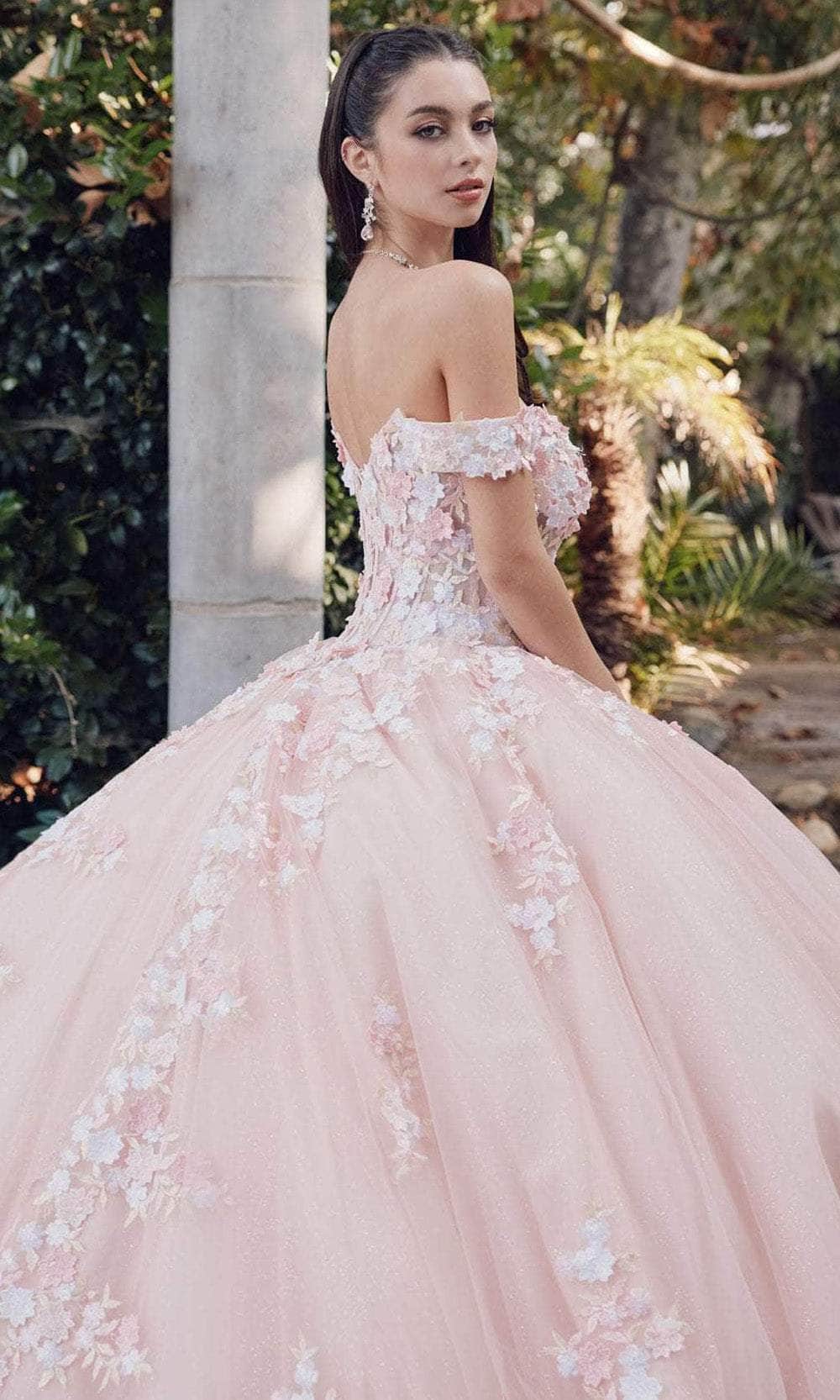 Juliet Dresses JT1460J - Off-Shoulder Sweetheart Neck Ballgown - Image 8