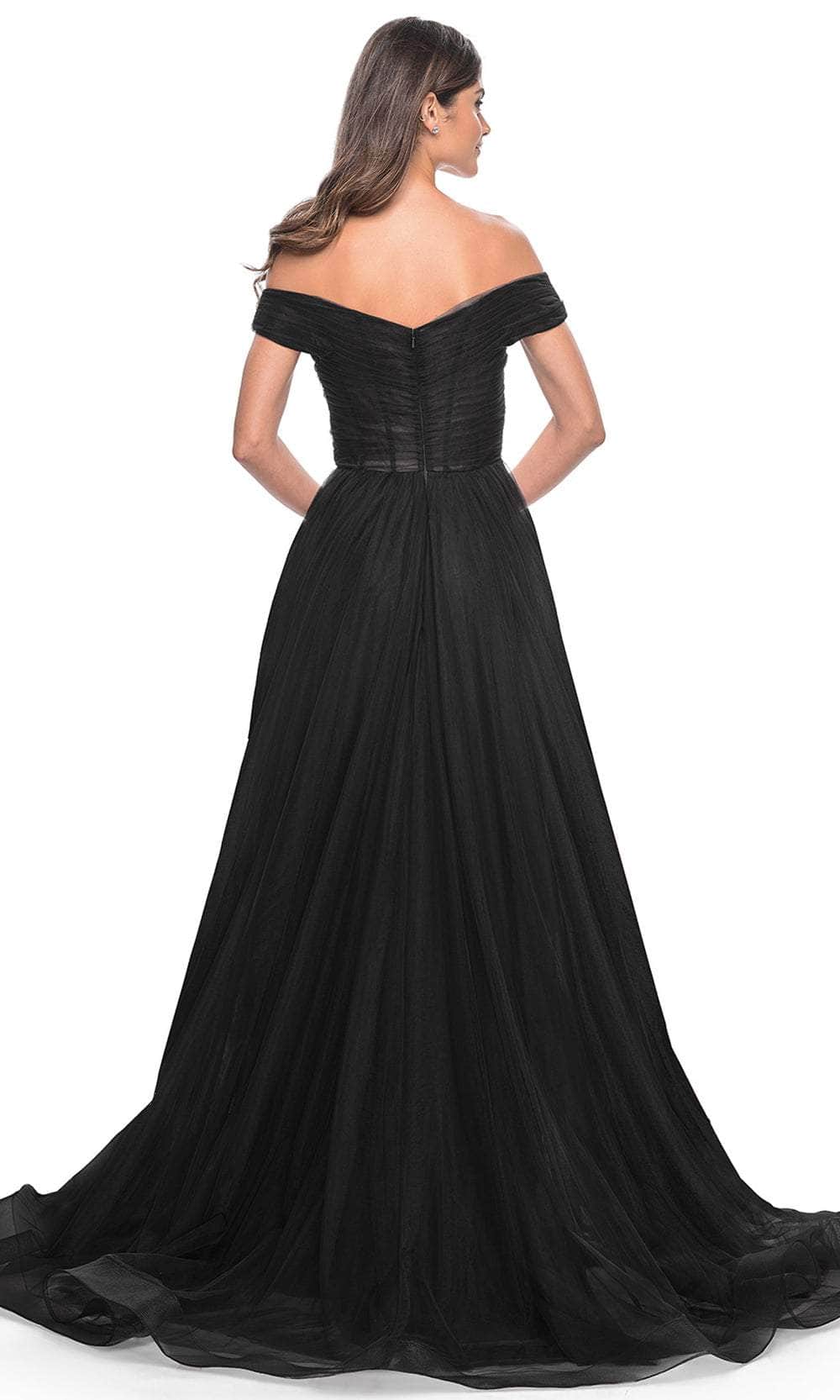 La Femme 30498SC - Ruched Sweetheart Prom Dress - Image 3