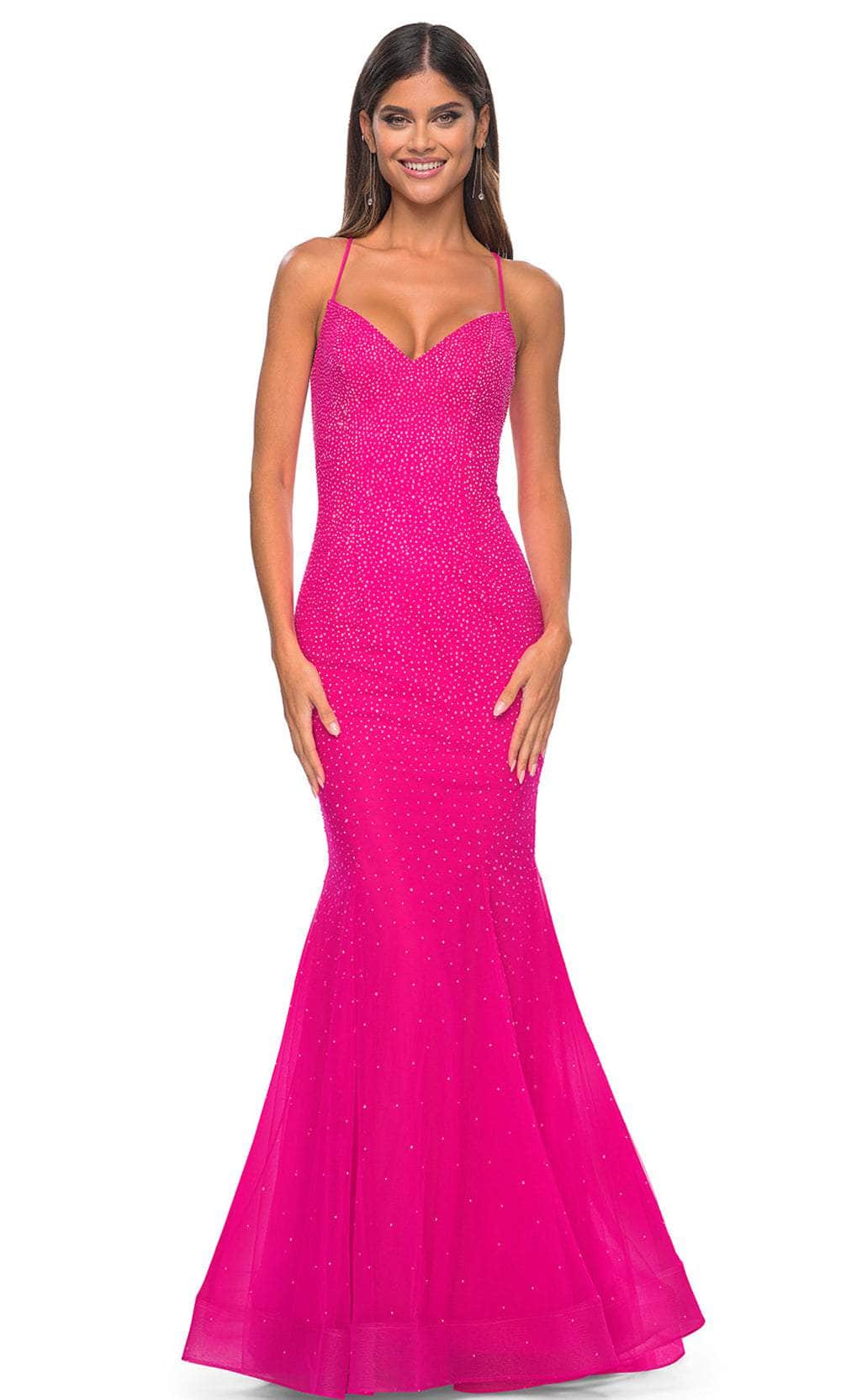 La Femme 32273 - Lace Mermaid Prom Dress - Image 5