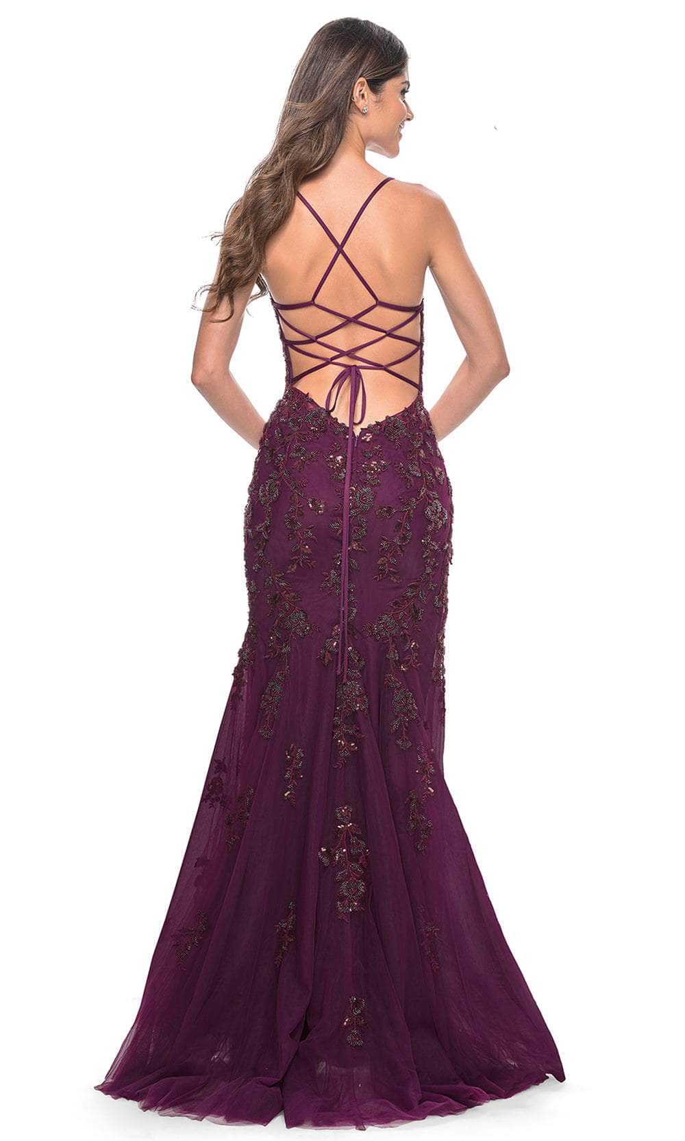 La Femme 32307 - Sweetheart Lace-Up Back Prom Dress - Image 7