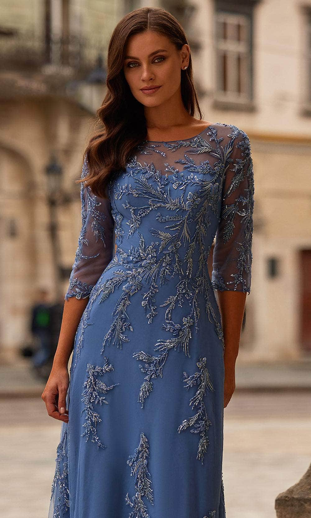 La Femme 32612 - A-line Evening Dress - Image 3