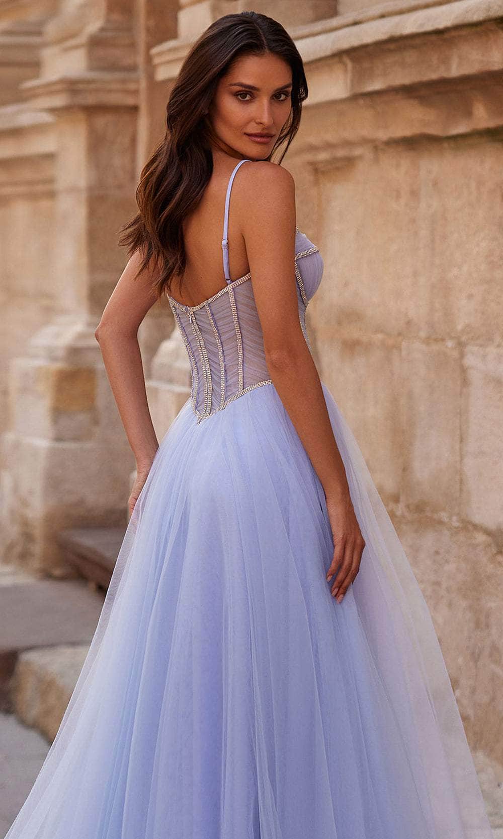 La Femme 32675 - Rhinestone Sleeveless Prom Gown - Image 9